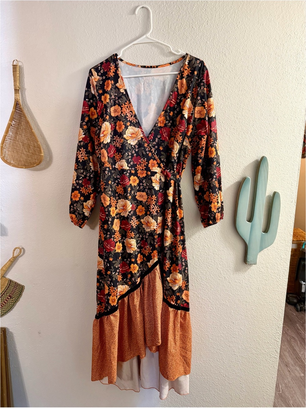 [NWOT] boho floral dress